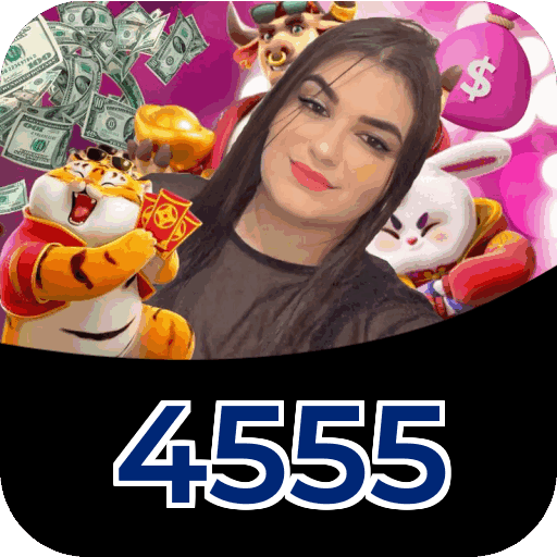 Catálogo slots 4555 mostrando top jogos Gates Olympus Sweet Bonanza Fortune Tiger Big Bass volatilidade RTP